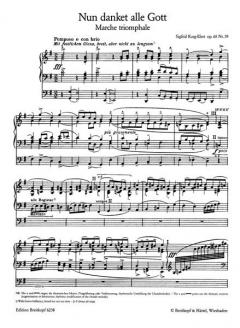Nun danket alle Gott - Marche triomphale von Sigfrid Karg-Elert 