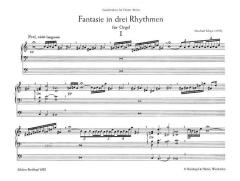 Fantasie in drei Rhythmen von Manfred Kluge 