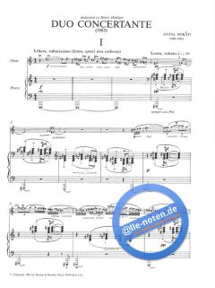 Duo Concertante von Antal Dorati für Oboe und Klavier im Alle Noten Shop kaufen