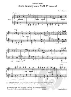 Christmas Harp Collection von Carlos Salzedo 