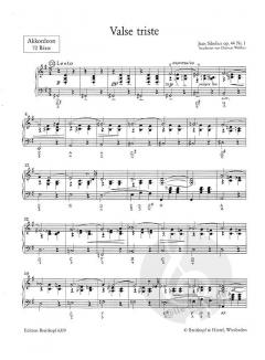 Valse triste von Jean Sibelius 