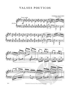 Valses Poeticos von Enrique Granados 