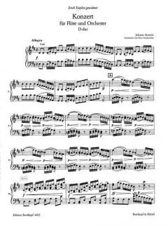 Flötenkonzert D-Dur von Johann Stamitz im Alle Noten Shop kaufen