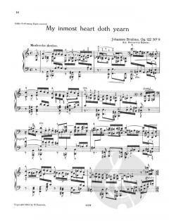 Sechs Choralvorspiele op. 122 von Johannes Brahms 