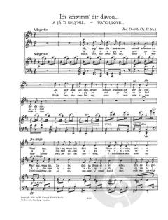 Klänge aus Mähren op. 32 - Band 1 von Antonín Dvorák 