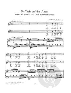 Klänge aus Mähren op. 32 - Band 1 von Antonín Dvorák 