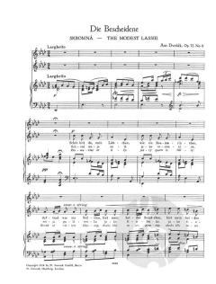 Klänge aus Mähren op. 32 - Band 2 von Antonín Dvorák 