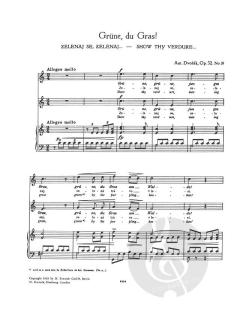 Klänge aus Mähren op. 32 - Band 2 von Antonín Dvorák 