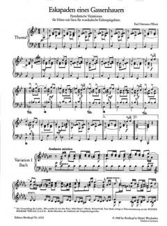 Eskapaden eines Gassenhauers von Karl Pillney für Klavier zu zwei Händen im Alle Noten Shop kaufen