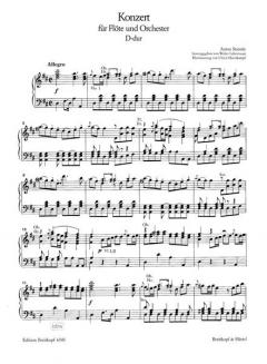 Flötenkonzert D-Dur von Anton Stamitz im Alle Noten Shop kaufen