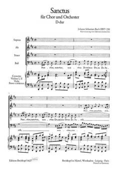 Sanctus in D-Dur BWV 238 (J.S. Bach) 