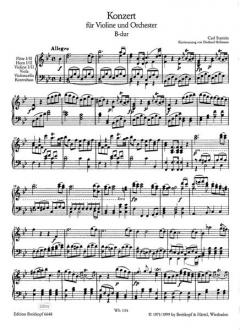 Violinkonzert B-Dur von Anton Stamitz im Alle Noten Shop kaufen
