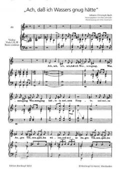 Lamento 'Ach, dass ich Wassers gnug hätte' (Johann Christoph Bach) 