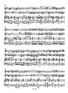 Triosonate e-Moll von Johann Joachim Quantz 