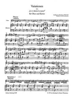 Variationen über W.A. Mozarts Là ci darem la mano WoO 28 von Ludwig van Beethoven 