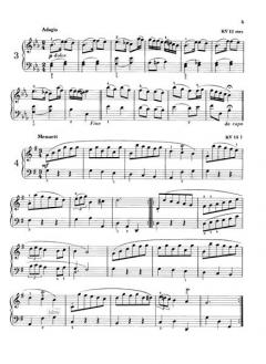 Leichte Klavierstücke von Wolfgang Amadeus Mozart im Alle Noten Shop kaufen