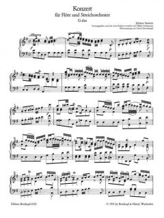Flötenkonzert G-Dur von Johann Stamitz im Alle Noten Shop kaufen