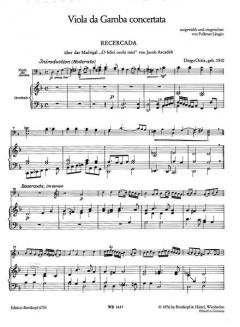 Viola da gamba concertata im Alle Noten Shop kaufen