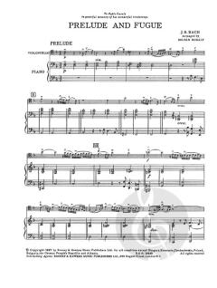 Präludium und Fuge BWV 853 von Johann Sebastian Bach 