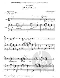Ave Verum von Karl Jenkins 