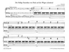 Der heilige Franziskus von Paula auf den Wogen schreitend von Franz Liszt 