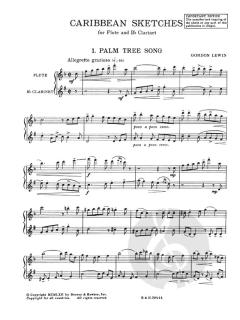 Caribbean Sketches von Gordon Lewin für Holzbläser Duo im Alle Noten Shop kaufen