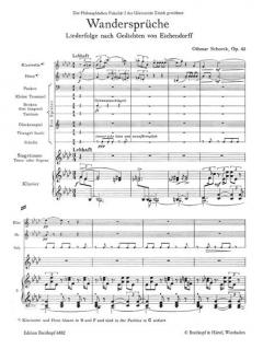 Wandersprüche op. 42 (Othmar Schoeck) 