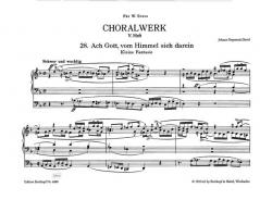 Choralwerk Heft 5 von Johann Nepomuk David 