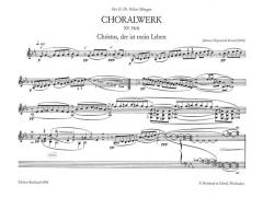 Choralwerk Heft 15 von Johann Nepomuk David 