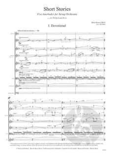 Short Stories von Brett Dean 