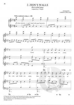 Old American Songs Complete von Aaron Copland 