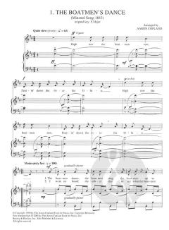 Old American Songs Complete von Aaron Copland 