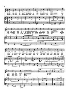 Deutsche Volkslieder Band 1 von Johannes Brahms 