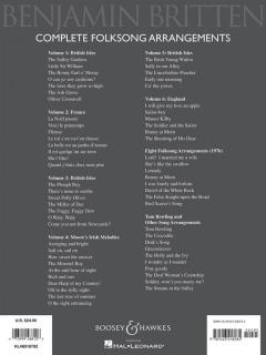Complete Folksong Arrangements von Benjamin Britten 