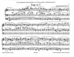 12 Orgelfugen durch alle Tonarten Heft 1 von Johann Nepomuk David im Alle Noten Shop kaufen