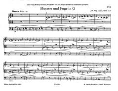 12 Orgelfugen durch alle Tonarten Heft 9 von Johann Nepomuk David im Alle Noten Shop kaufen