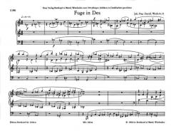 12 Orgelfugen durch alle Tonarten Heft 12 von Johann Nepomuk David im Alle Noten Shop kaufen