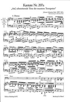 Auf, schmetternde Töne der muntern Trompeten (J.S. Bach) 