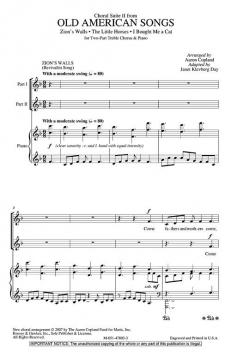 Old American Songs (Aaron Copland) 