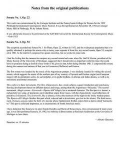 Piano Collection von Alberto E. Ginastera 