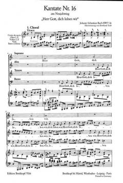 Herr Gott, dich loben wir (J.S. Bach) 