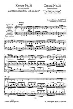 Der Himmel lacht, die Erde jubilieret (J.S. Bach) 