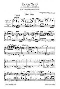 Gott fähret auf mit Jauchzen (J.S. Bach) 