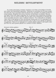 How To Create and Develop a Jazz Sax Solo von Arnie Berle 