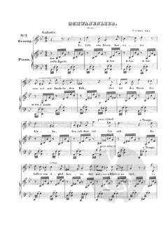Lieder op. 1, op. 7 von Fanny Hensel 