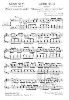 Widerstehe doch der Sünde von Johann Sebastian Bach 