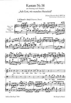 Ach Gott, wie manches Herzeleid von Johann Sebastian Bach 