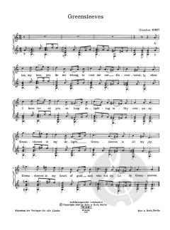 Volkslieder aus aller Welt: England von Siegfried Behrend 