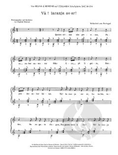 Volkslieder aus aller Welt: Spanien/Portugal von Siegfried Behrend 