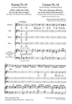 Sehet, welch eine Liebe hat uns der Vater erzeiget (J.S. Bach) 